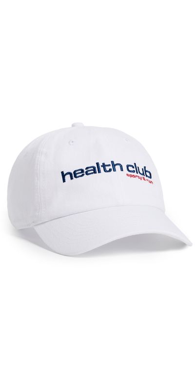 Sporty & Rich Sporty & Rich Bold Health Cap White Sports Red/Soda One