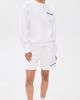 Sporty & Rich Sporty & Rich Bold Health Gym Shorts White Sports Red/Soda - 5