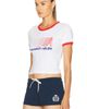 Sporty & Rich Sporty & Rich Bold Health Soft Ringer Tee - 2