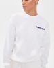 Sporty & Rich Sporty & Rich Bold Health Sweatshirt White Sports Red/Soda - 2
