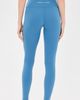 Sporty & Rich Sporty & Rich Bold Logo Full Leggings Dusty Blue White - 3