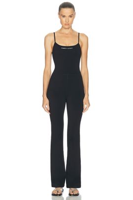 Sporty & Rich Sporty & Rich Bold Logo Long Unitard