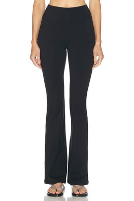 Sporty & Rich Sporty & Rich Boldo Logo Flared Legging