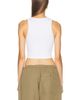 Sporty & Rich Sporty & Rich Britney Ribbed Baby Tank Top - 3