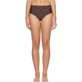 Sporty & Rich Sporty & Rich Brown Brigitte Bikini Bottom