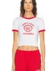Sporty & Rich Sporty & Rich California Emblem Soft Ringer Tee - 1