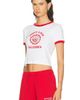 Sporty & Rich Sporty & Rich California Emblem Soft Ringer Tee - 2