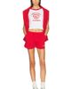Sporty & Rich Sporty & Rich California Emblem Soft Ringer Tee - 4