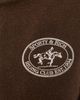 Sporty & Rich Sporty & Rich Diana Riding Club Wool Varsity Jacket Chocolate/Heather Oatmeal - 6