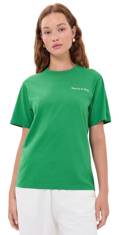 Sporty & Rich Sporty & Rich Fitness 94 T-Shirt Kelly White