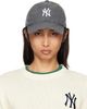 Sporty & Rich Sporty & Rich Gray '47 Edition Yankees Serif Wool Cap - 1