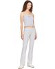 Sporty & Rich Sporty & Rich Gray Signature NY Box Tank Top - 4