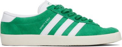 Sporty & Rich Sporty & Rich Green adidas Originals Edition Blanc Sneakers