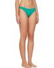 Sporty & Rich Sporty & Rich Green Signature Logo Claudia Bikini Bottom - 2