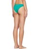 Sporty & Rich Sporty & Rich Green Signature Logo Claudia Bikini Bottom - 3