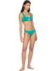 Sporty & Rich Sporty & Rich Green Signature Logo Claudia Bikini Bottom - 4