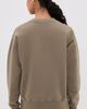Sporty & Rich Sporty & Rich H & W Crest Embroidered Crewneck Sand - 4