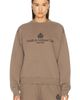 Sporty & Rich Sporty & Rich H&W Crest Embroidered Crewneck Sweatshirt - 1