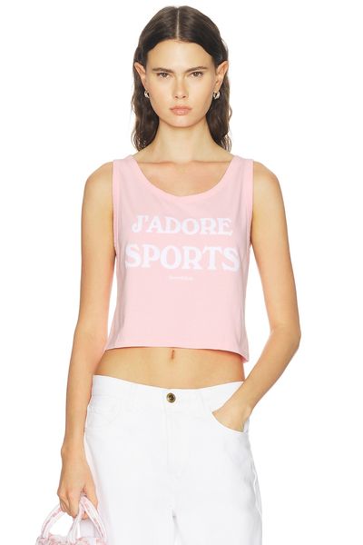 Sporty & Rich Sporty & Rich J'adore Baby Tank Top