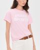 Sporty & Rich Sporty & Rich J'adore Baby Tee Laffy White - 2