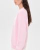 Sporty & Rich Sporty & Rich J'adore Flocked Crew Neck Sweatshirt Laffy White - 4