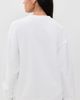 Sporty & Rich Sporty & Rich Jadore Flocked Crewneck Sweatshirt White Kelly - 3