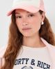 Sporty & Rich Sporty & Rich Juicy Crown Trucker Hat White/Rose One - 3