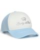 Sporty & Rich Sporty & Rich Juicy Crown Trucker Hat White/Sky Blue One - 1