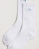 Sporty & Rich Sporty & Rich Juicy Script Socks White/Sky Blue One - 2