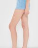 Sporty & Rich Sporty & Rich Juicy Script Velour Shorts Sky Blue - 4