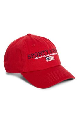 Sporty & Rich Sporty & Rich Nautical Embroidered Baseball Cap