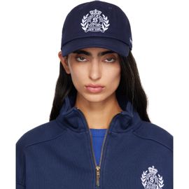 Sporty & Rich Sporty & Rich Navy NY Crest Hat