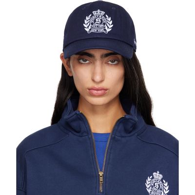 Sporty & Rich Sporty & Rich Navy NY Crest Hat