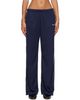Sporty & Rich Sporty & Rich Navy Signature Logo Retro Track Pants - 1