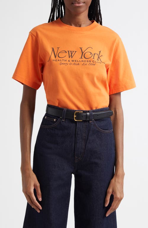 Sporty & Rich Sporty & Rich New York '94 Cotton Graphic T-Shirt