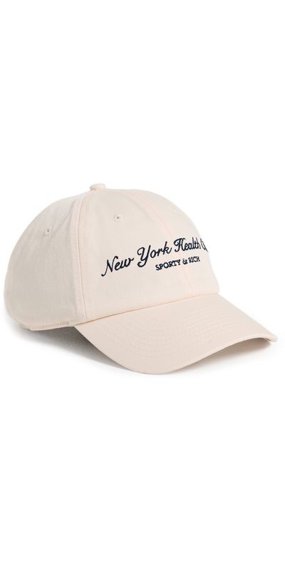 Sporty & Rich Sporty & Rich New York Health Club Cap Cream One