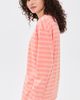 Sporty & Rich Sporty & Rich NY Crest Easy Long Sleeve Tee Flamingo Striped - 4
