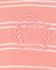 Sporty & Rich Sporty & Rich NY Crest Easy Long Sleeve Tee Flamingo Striped - 6