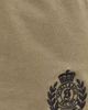 Sporty & Rich Sporty & Rich NY Crest Embroidered Disco Shorts Sand - 6
