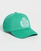 Sporty & Rich Sporty & Rich NY Crest Hat Amalfi Green White One - 2