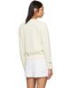 Sporty & Rich Sporty & Rich Off-White Heritage Yankees Serif Knitted Sweater - 3