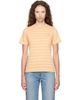 Sporty & Rich Sporty & Rich Orange NY Crest T-shirt - 1