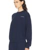 Sporty & Rich Sporty & Rich Serif Logo Embroidered Crewneck Sweatshirt - 2