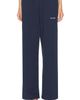 Sporty & Rich Sporty & Rich Serif Logo Embroidered Wide Sweatpant - 2
