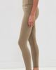 Sporty & Rich Sporty & Rich Serif Logo Leggings Sand White - 4