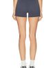 Sporty & Rich Sporty & Rich Serif Logo Mini Biker Short - 4