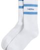 Sporty & Rich Sporty & Rich Serif Logo Socks White/Softee Natural One - 1