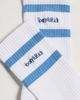 Sporty & Rich Sporty & Rich Serif Logo Socks White/Softee Natural One - 3