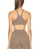 Sporty & Rich Sporty & Rich Serif Logo Sports Bra - 3