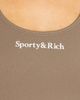 Sporty & Rich Sporty & Rich Serif Logo Sports Bra - 5